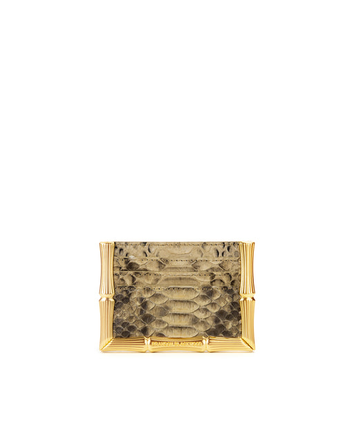 Bamboo B Card Holder